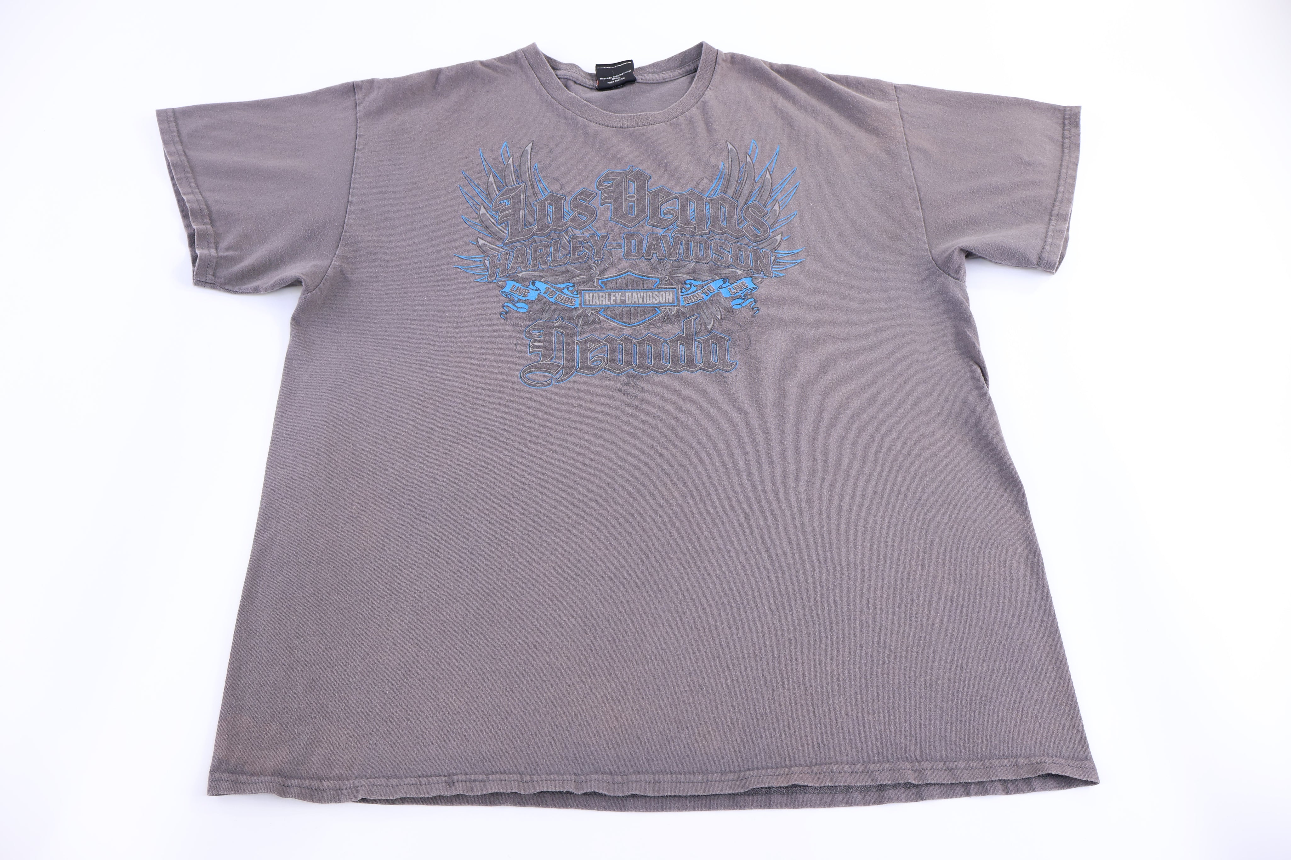 Harley Davidson Motorcycles Nevada T-shirt - Shirts & Tops - Thrifted Threads