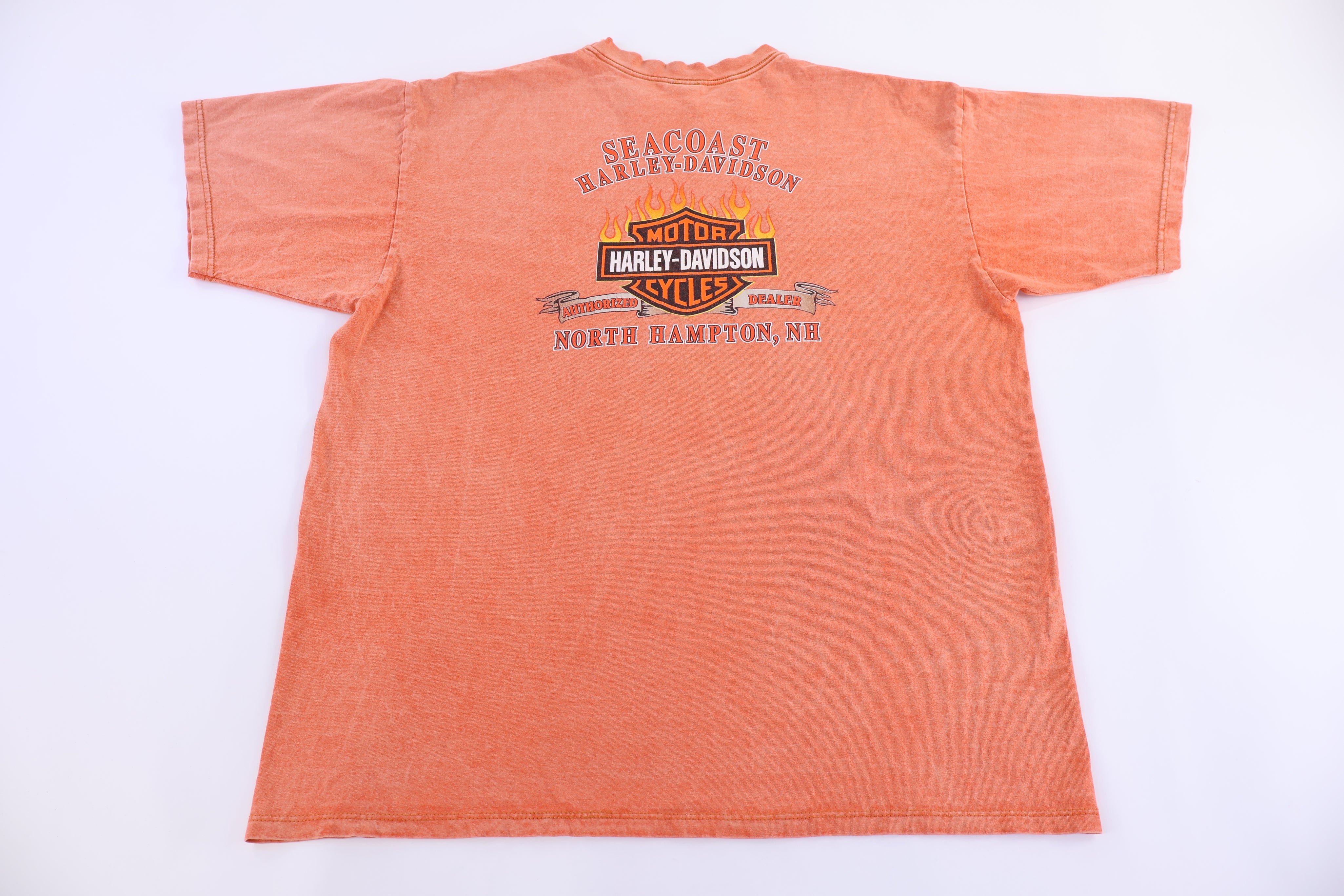 Harley Davidson Motorcycles New Hampshire T-shirt - Shirts & Tops - Thrifted Threads