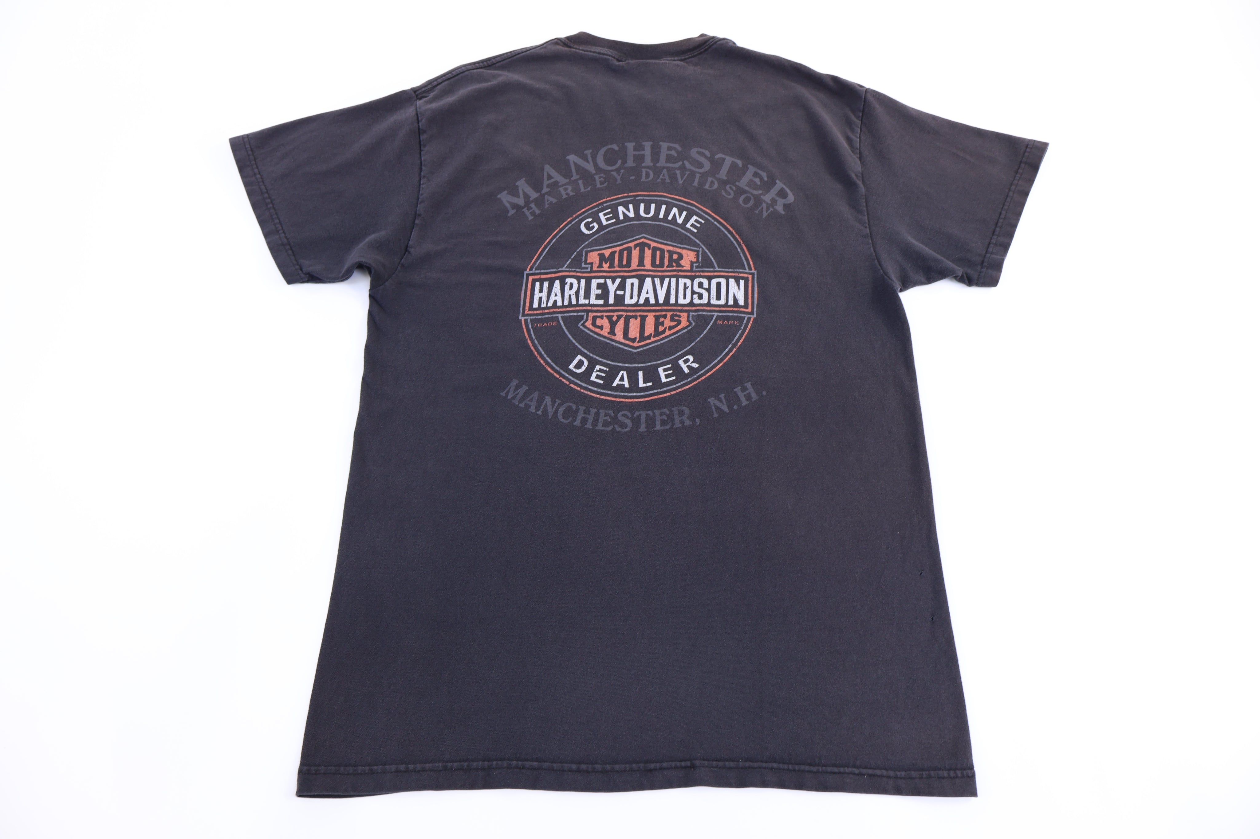 Harley Davidson Motorcycles New Hampshire T-shirt - Shirts & Tops - Thrifted Threads