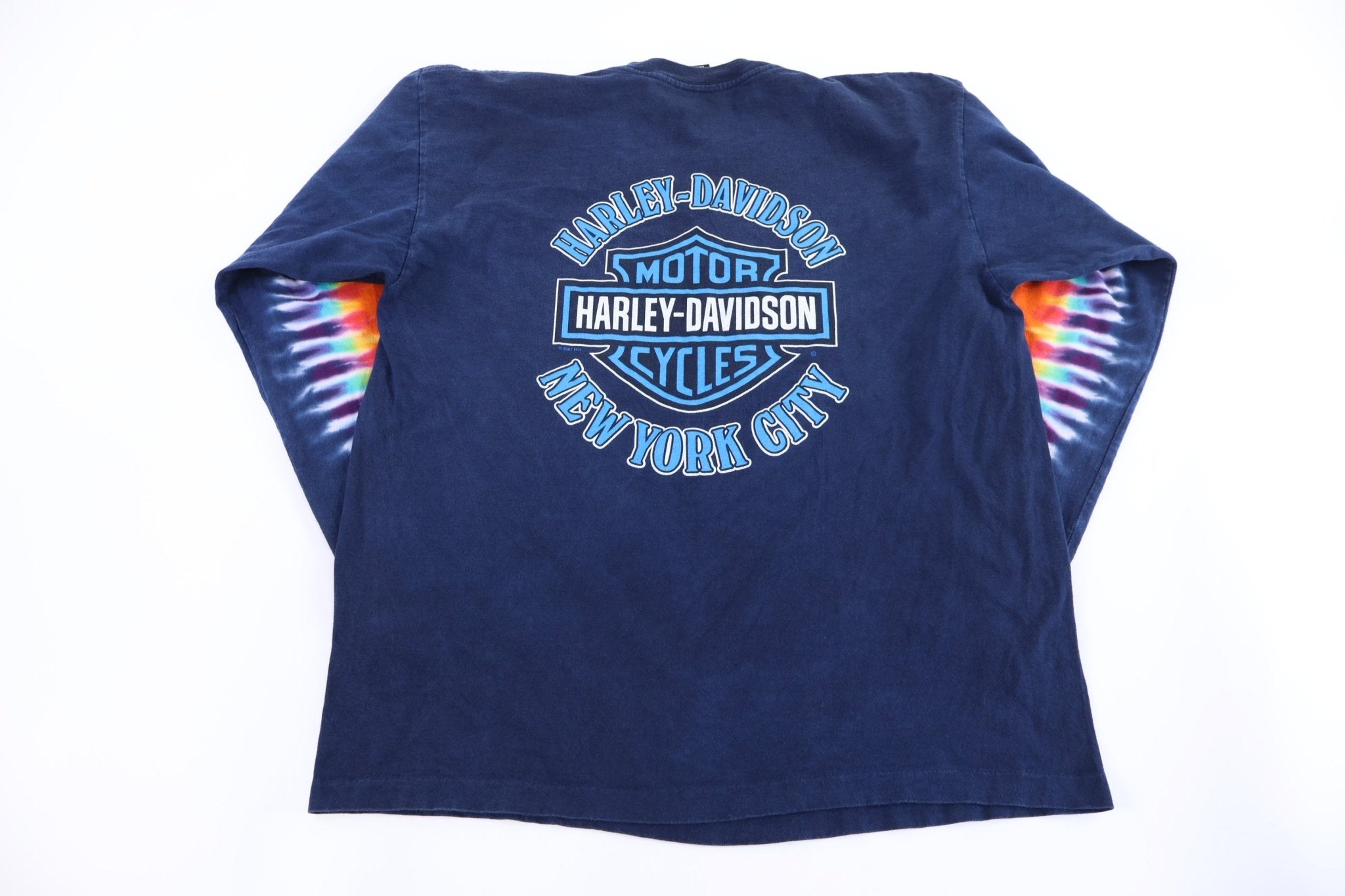 Harley Davidson Motorcycles New York City LS T-shirt - Shirts & Tops - Thrifted Threads