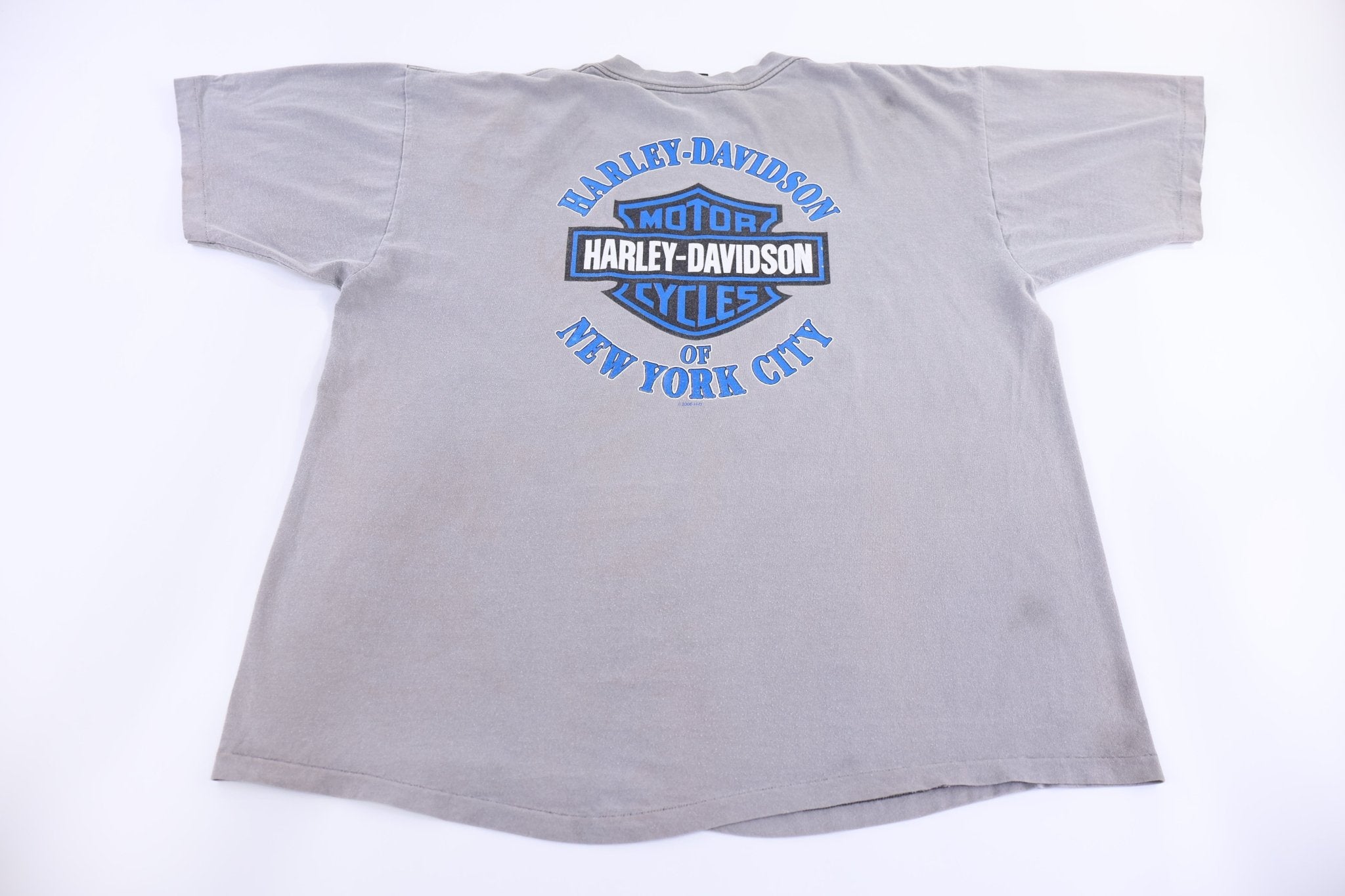 Harley Davidson Motorcycles New York City T-shirt - Shirts & Tops - Thrifted Threads