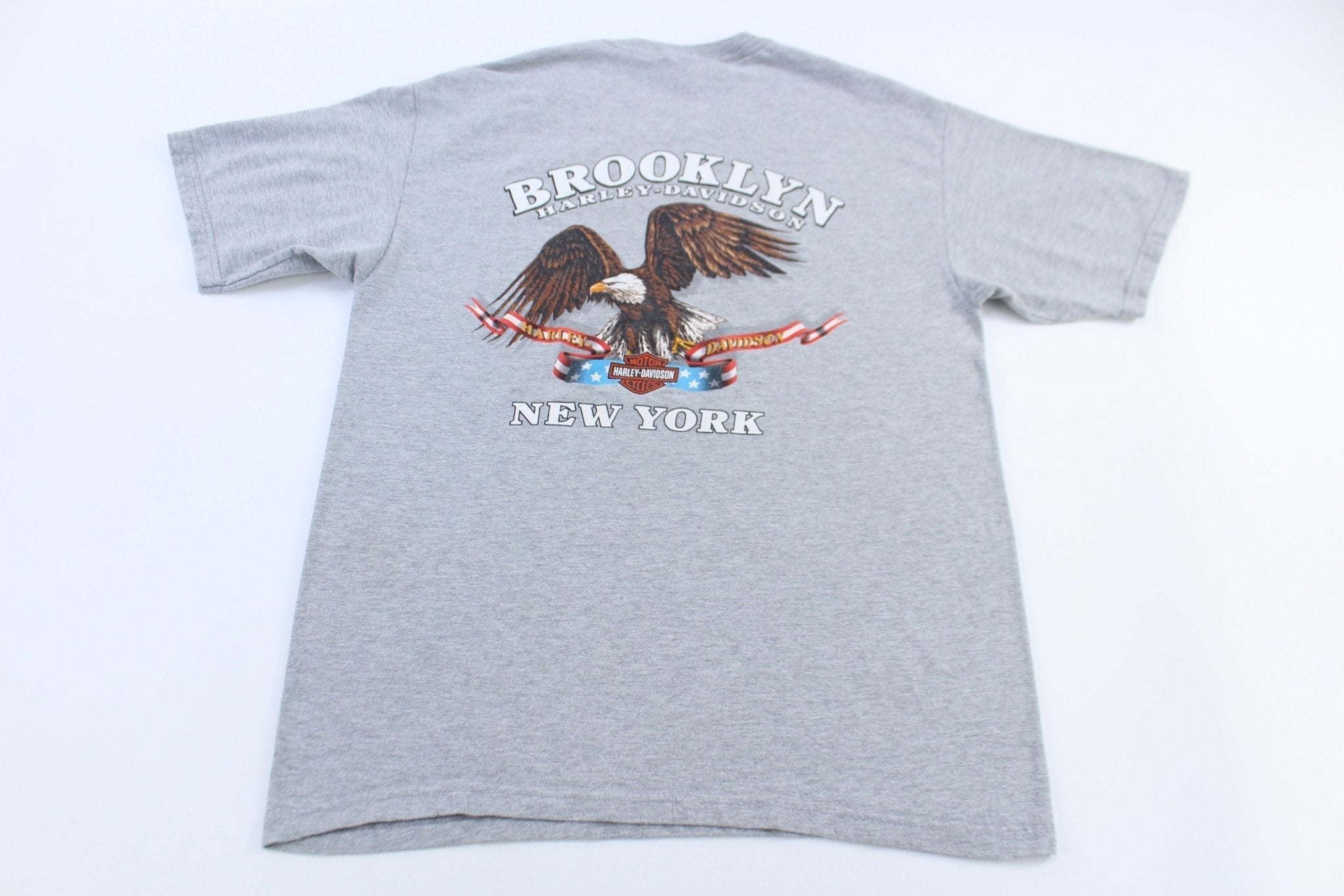 Harley Davidson Motorcycles New York T-shirt - Shirts & Tops - Thrifted Threads