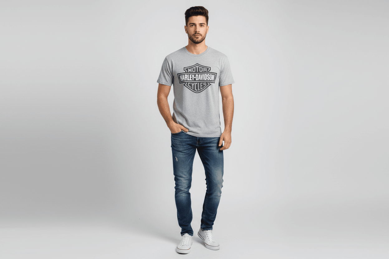 Harley Davidson Motorcycles New York T-shirt - Shirts & Tops - Thrifted Threads