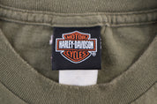 Harley Davidson Motorcycles New York T-shirt - Shirts & Tops - Thrifted Threads