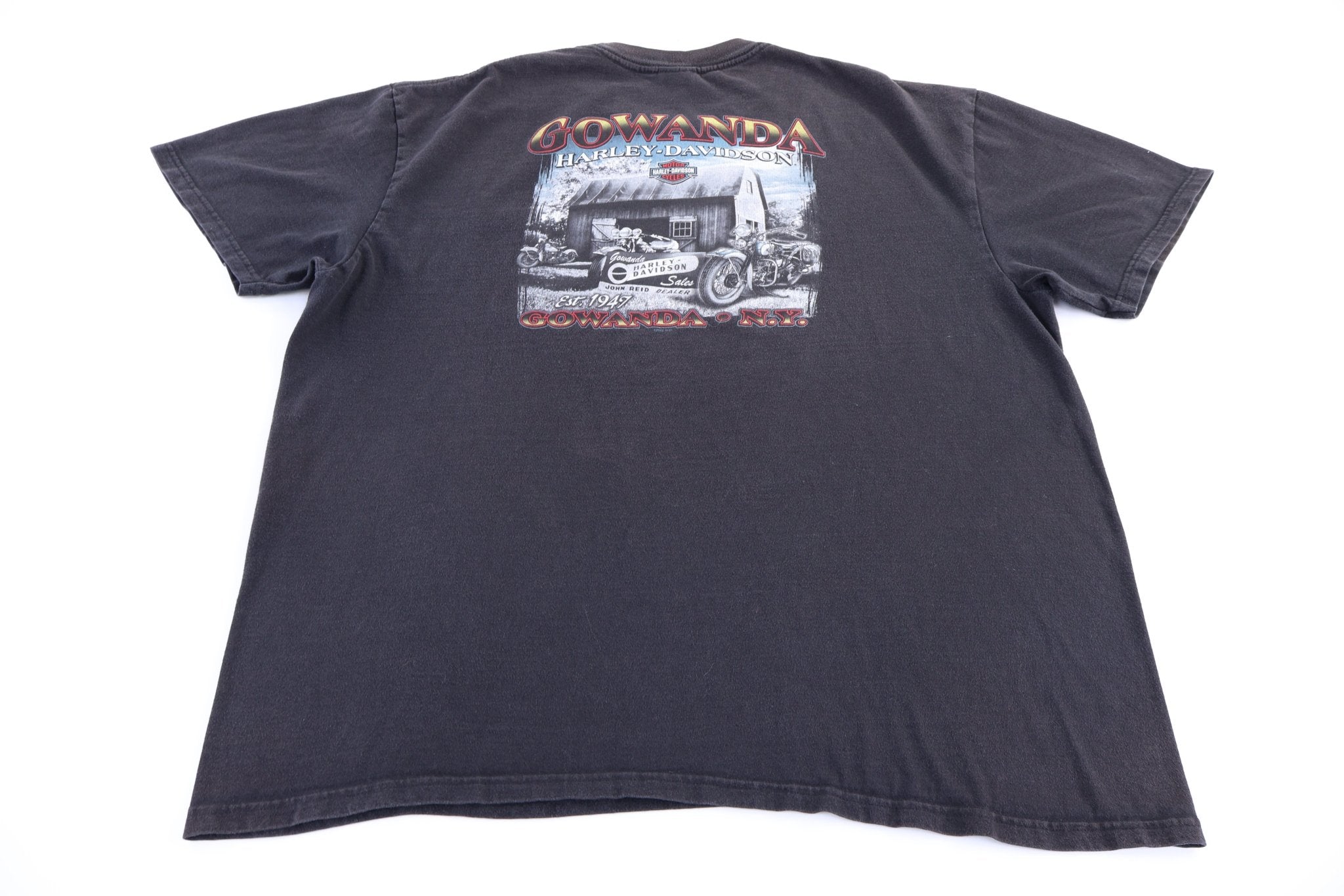 Harley Davidson Motorcycles New York T-shirt - Shirts & Tops - Thrifted Threads