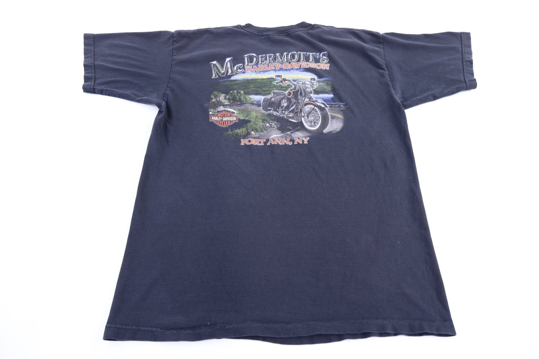 Harley Davidson Motorcycles New York T-shirt - Shirts & Tops - Thrifted Threads