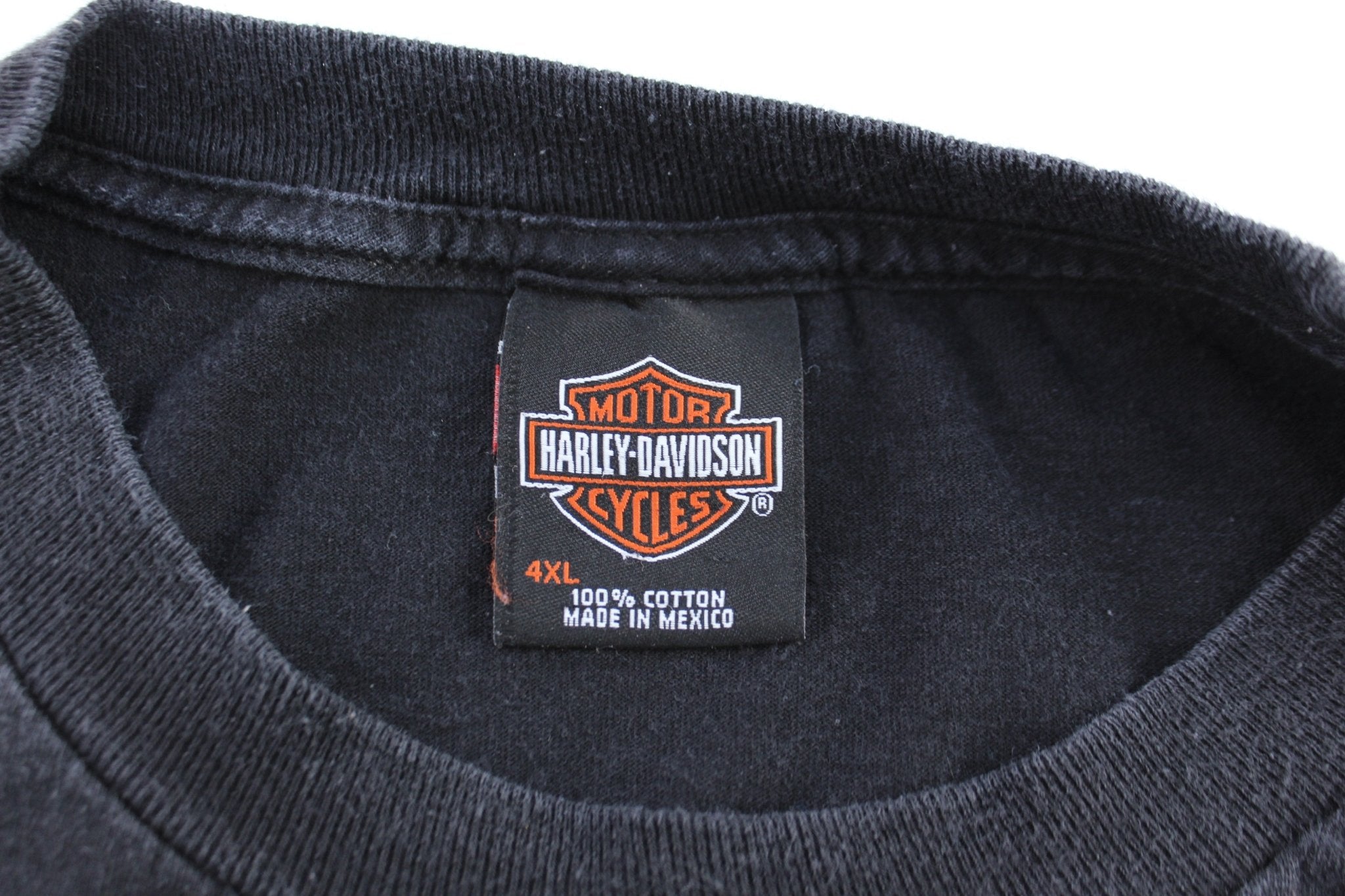 Harley Davidson Motorcycles Oconomowoc, Wisconsin T-Shirt - ThriftedThreads.com