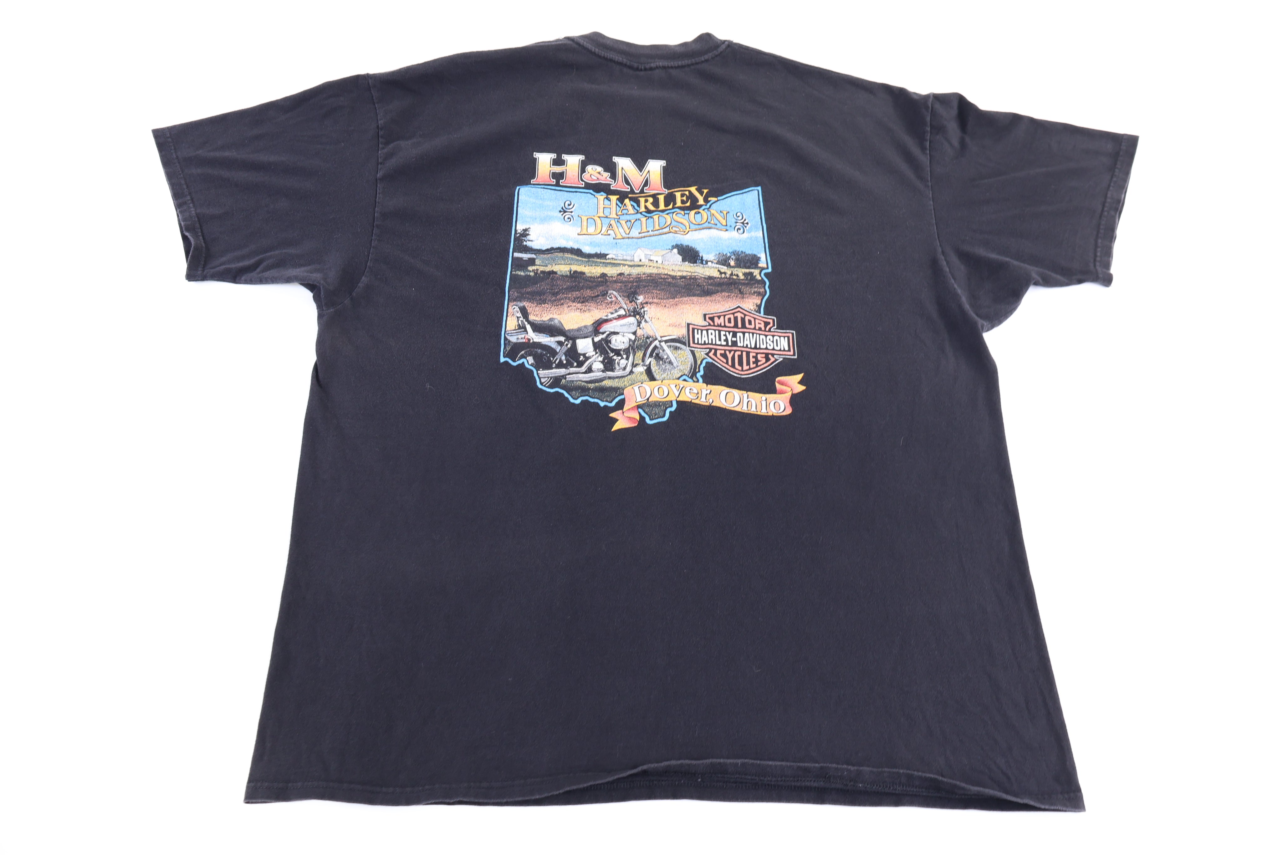 Harley Davidson Motorcycles Ohio T-shirt - Shirts & Tops - Thrifted Threads