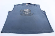 Harley Davidson Motorcycles Oklahoma City, Oklahoma Skull Tank Top - ThriftedThreads.com