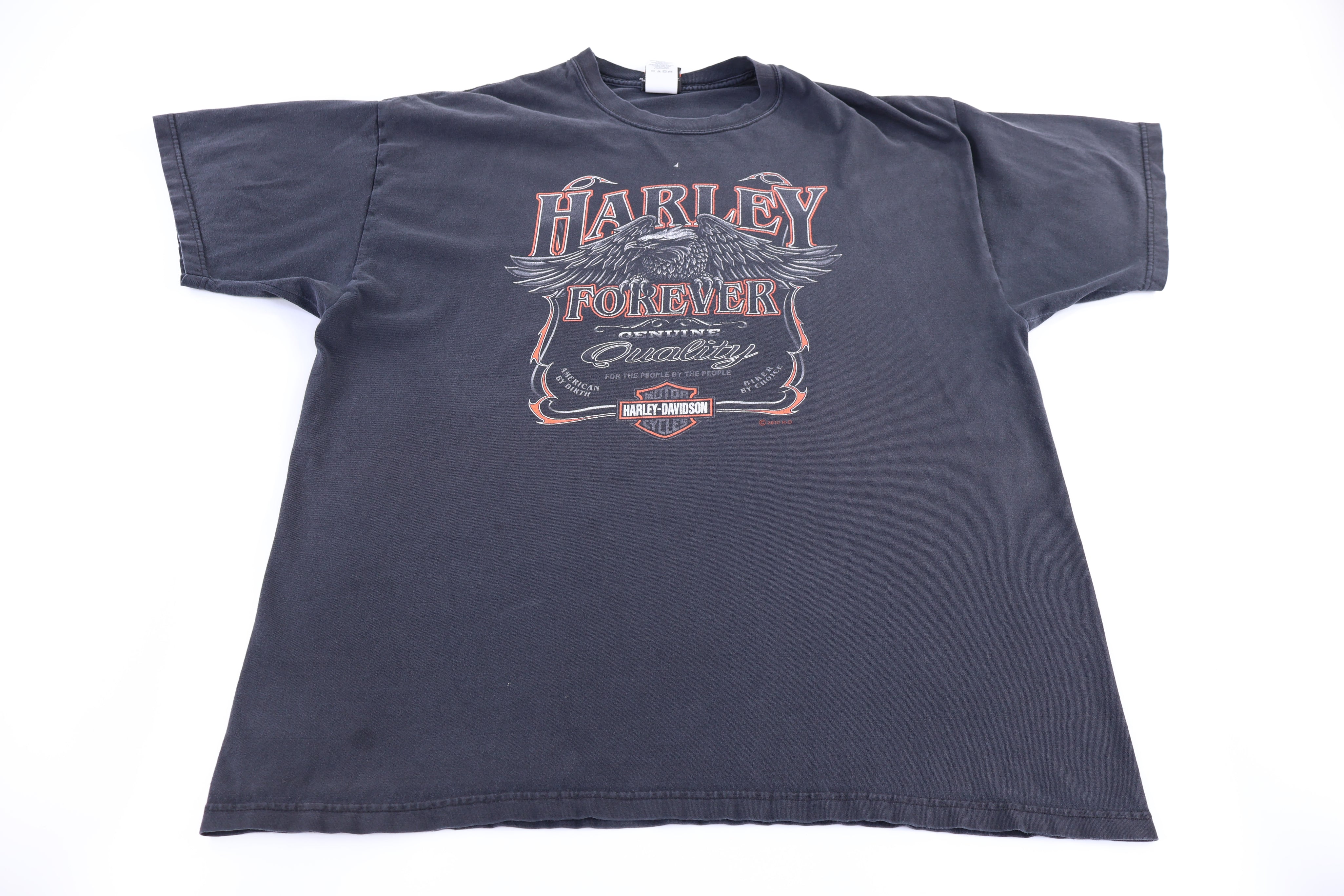 Harley Davidson Motorcycles Oklahoma T-shirt - Shirts & Tops - Thrifted Threads