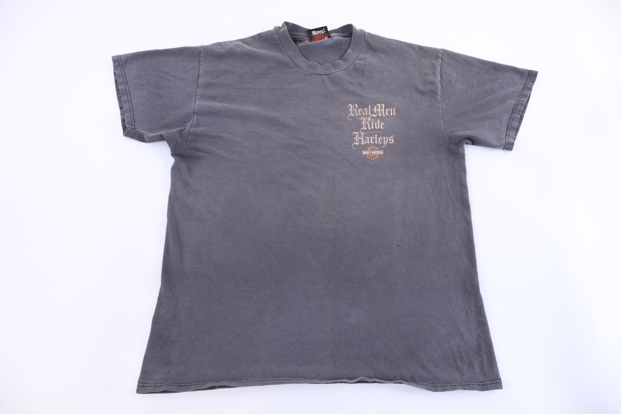 Harley Davidson Motorcycles Oklahoma T-shirt - Shirts & Tops - Thrifted Threads
