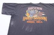 Harley Davidson Motorcycles Oklahoma T-shirt - Shirts & Tops - Thrifted Threads
