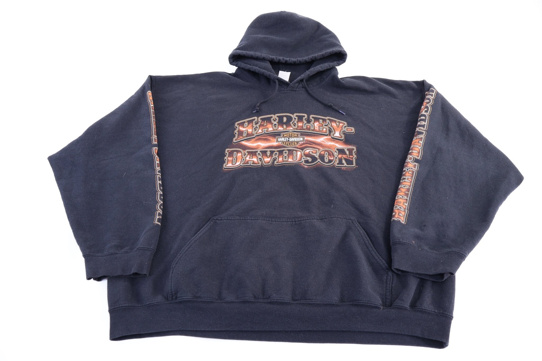 Harley Davidson Motorcycles Pullover Hoodie - Sweatshirt - Thrifted Threads