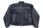 Harley Davidson Motorcycles Racing Biker Jacket - ThriftedThreads.com