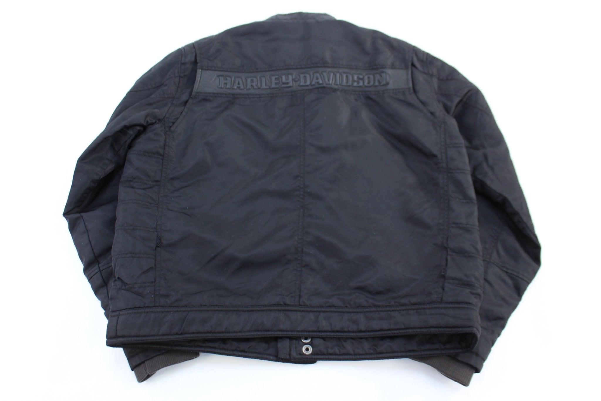 Harley Davidson Motorcycles Racing Biker Jacket - Jacket - Thrifted Threads