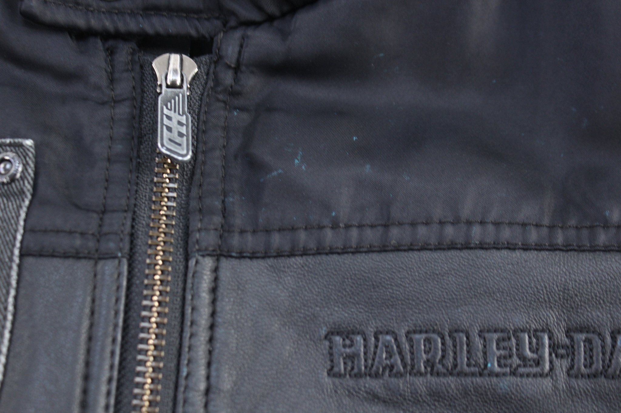 Harley Davidson Motorcycles Racing Biker Jacket - Jacket - Thrifted Threads