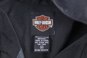 Harley Davidson Motorcycles Road King All Over Graphic Button Down - Button Ups/Downs - Thrifted Threads