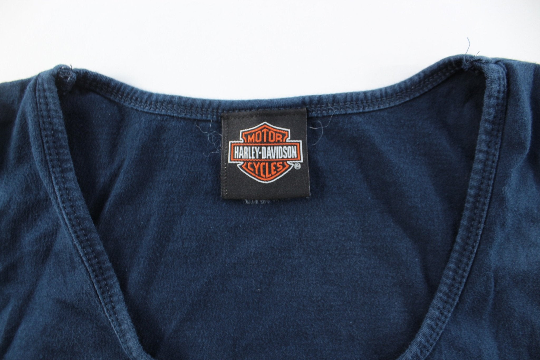 Harley Davidson Motorcycles Roatan, Honduras Tank Top - ThriftedThreads.com