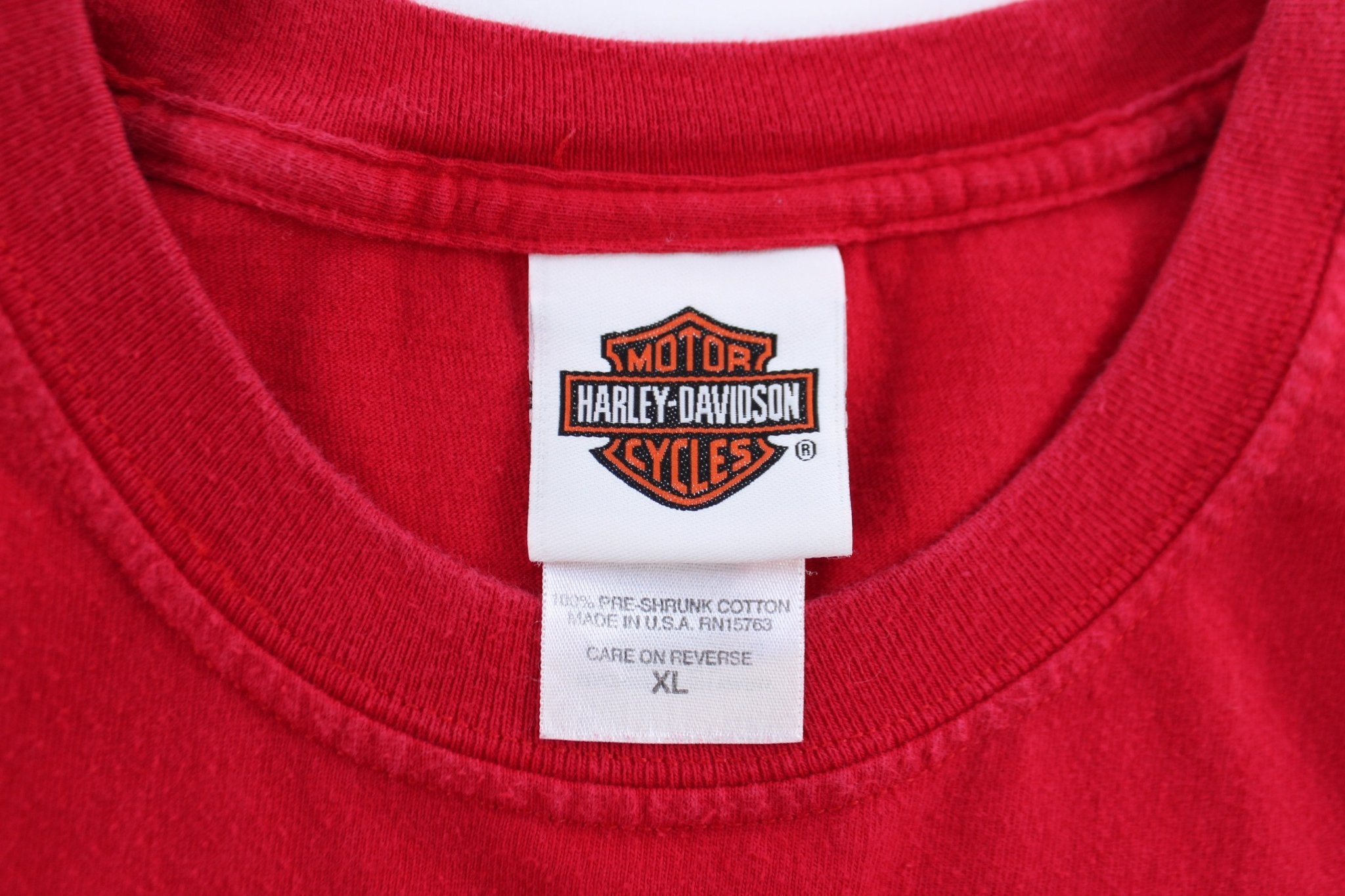 Harley Davidson Motorcycles San Antonio, Texas Alamo T-Shirt - ThriftedThreads.com