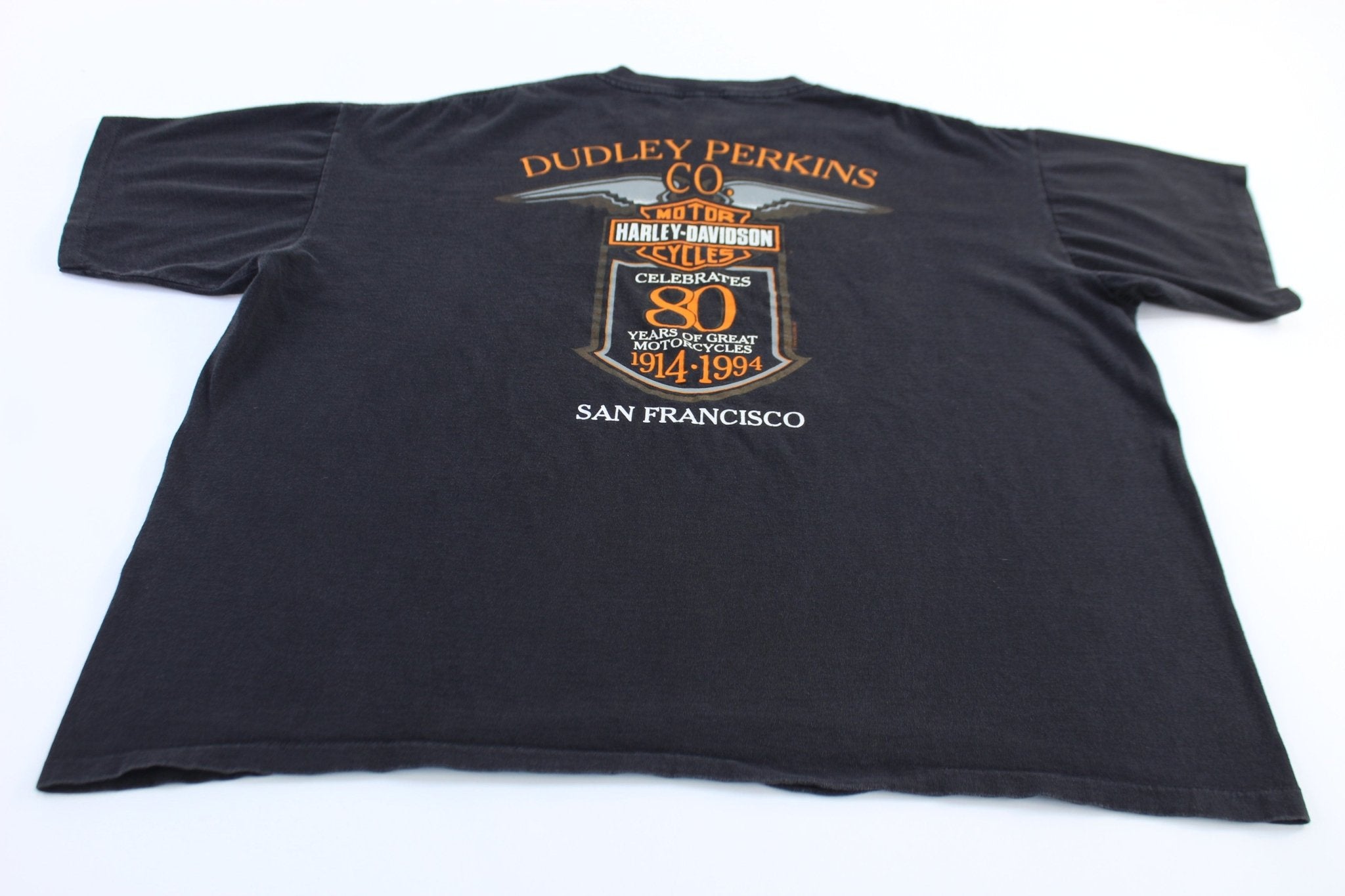 Harley Davidson Motorcycles San Francisco T-shirt - ThriftedThreads.com