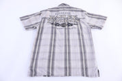 Harley Davidson Motorcycles Short Sleeve Button Down - Button Ups/Downs - Thrifted Threads