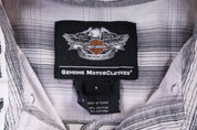 Harley Davidson Motorcycles Short Sleeve Button Down - Button Ups/Downs - Thrifted Threads