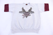 Harley Davidson Motorcycles Short Sleeve Sweater - Sweater - Thrifted Threads