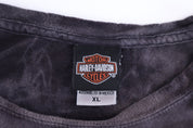 Harley Davidson Motorcycles Skull Graphic T-shirt - Shirts & Tops - Thrifted Threads