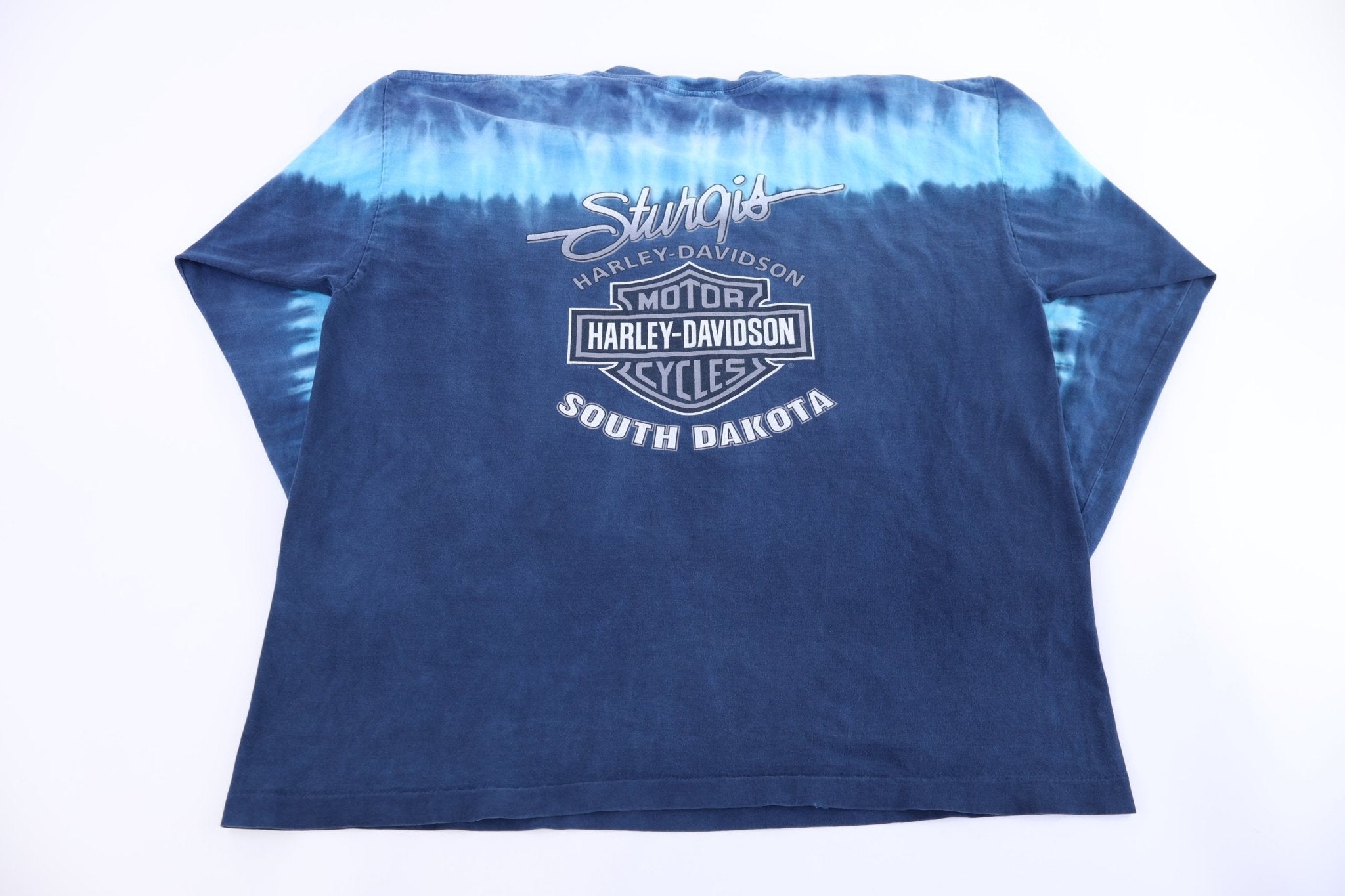 Harley Davidson Motorcycles South Dakota LS T-shirt - Shirts & Tops - Thrifted Threads