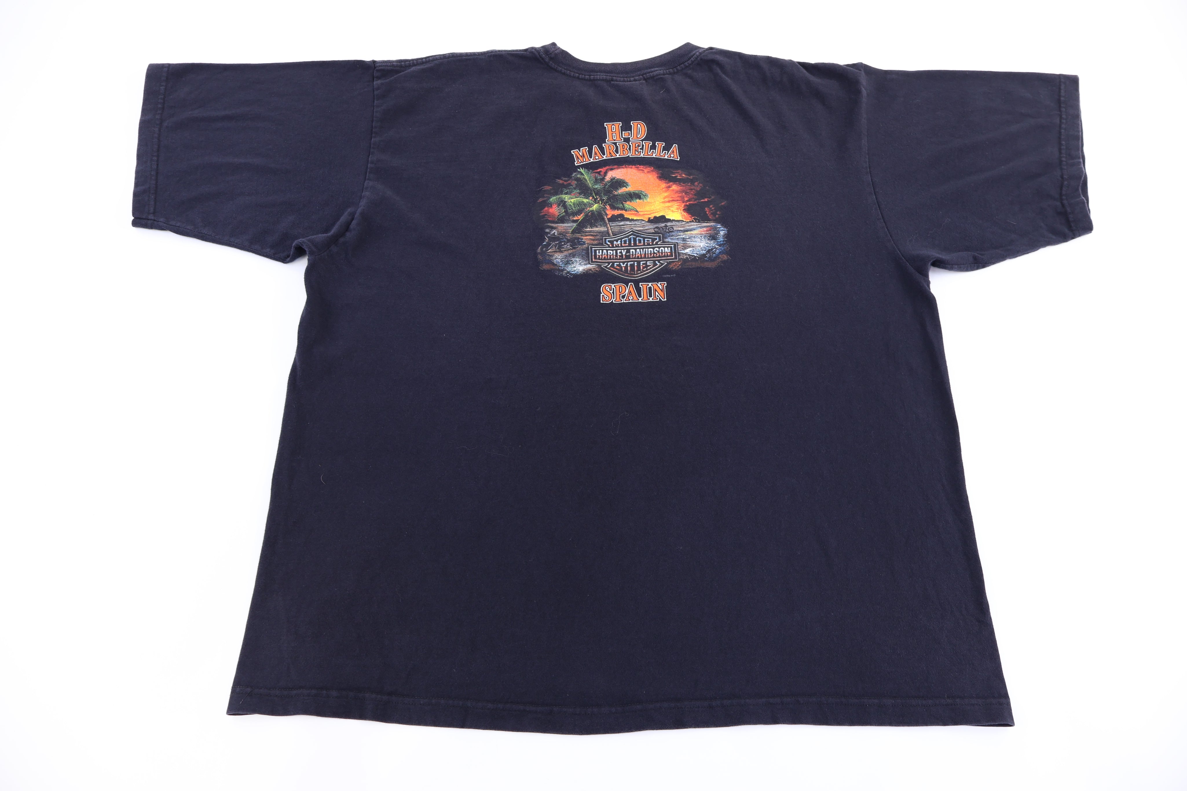 Harley Davidson Motorcycles Spain T-shirt - Shirts & Tops - Thrifted Threads