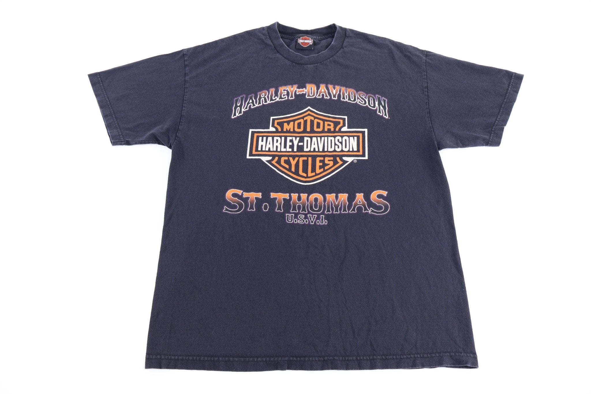 Harley Davidson Motorcycles St. Thomas T-shirt - Shirts & Tops - Thrifted Threads
