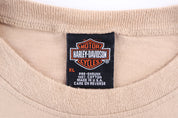 Harley Davidson Motorcycles Tan T-shirt - Shirts & Tops - Thrifted Threads