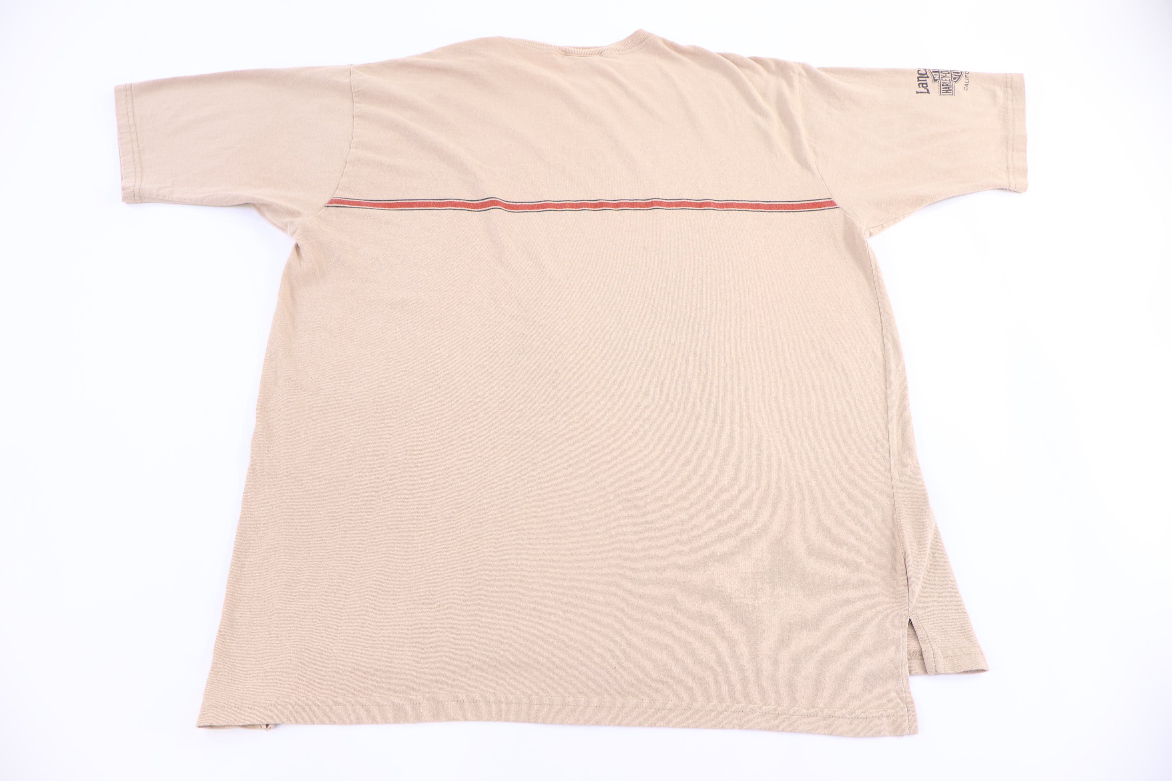 Harley Davidson Motorcycles Tan T-shirt - Shirts & Tops - Thrifted Threads