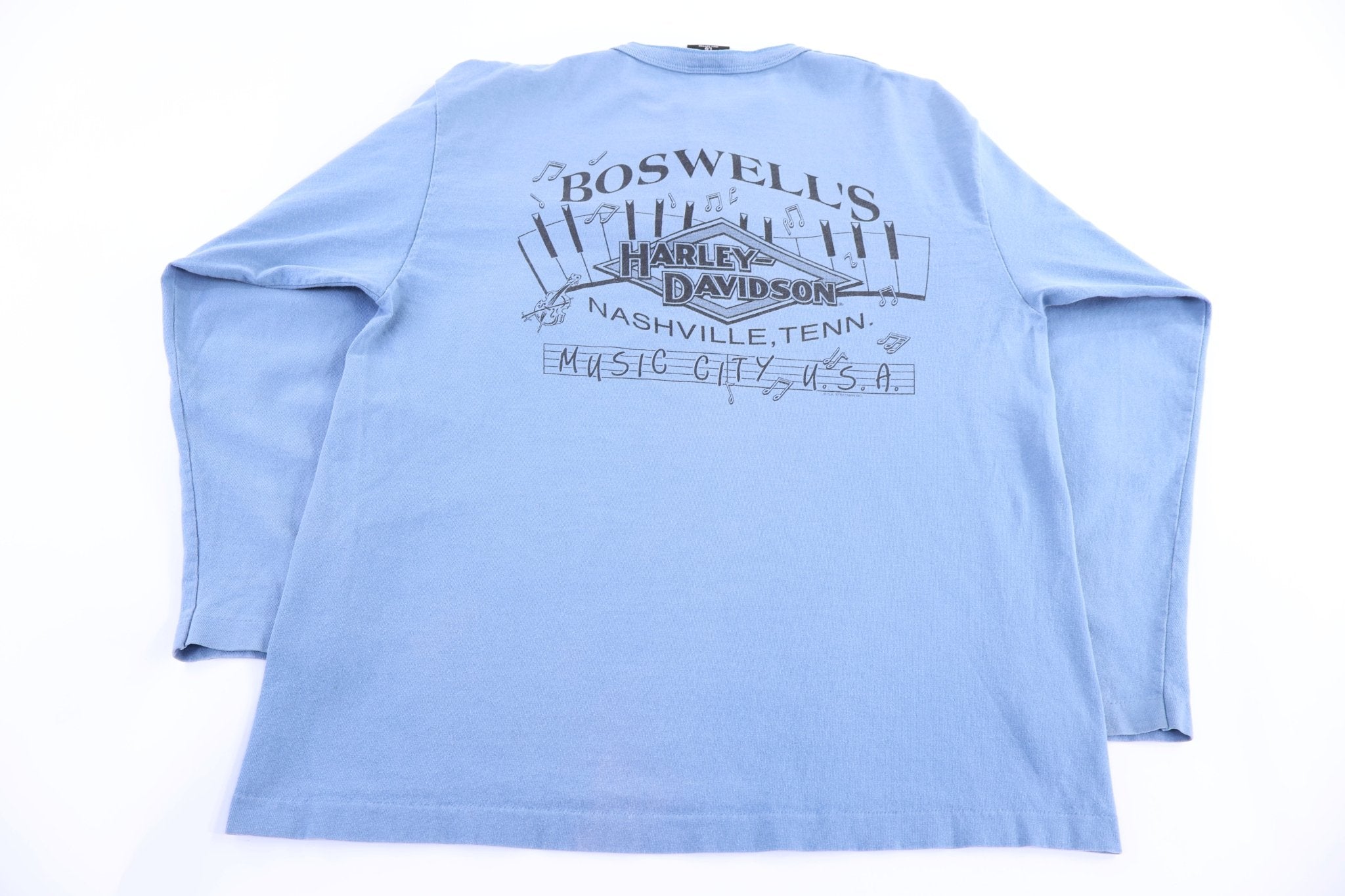 Harley Davidson Motorcycles Tennessee LS T-shirt - Shirts & Tops - Thrifted Threads