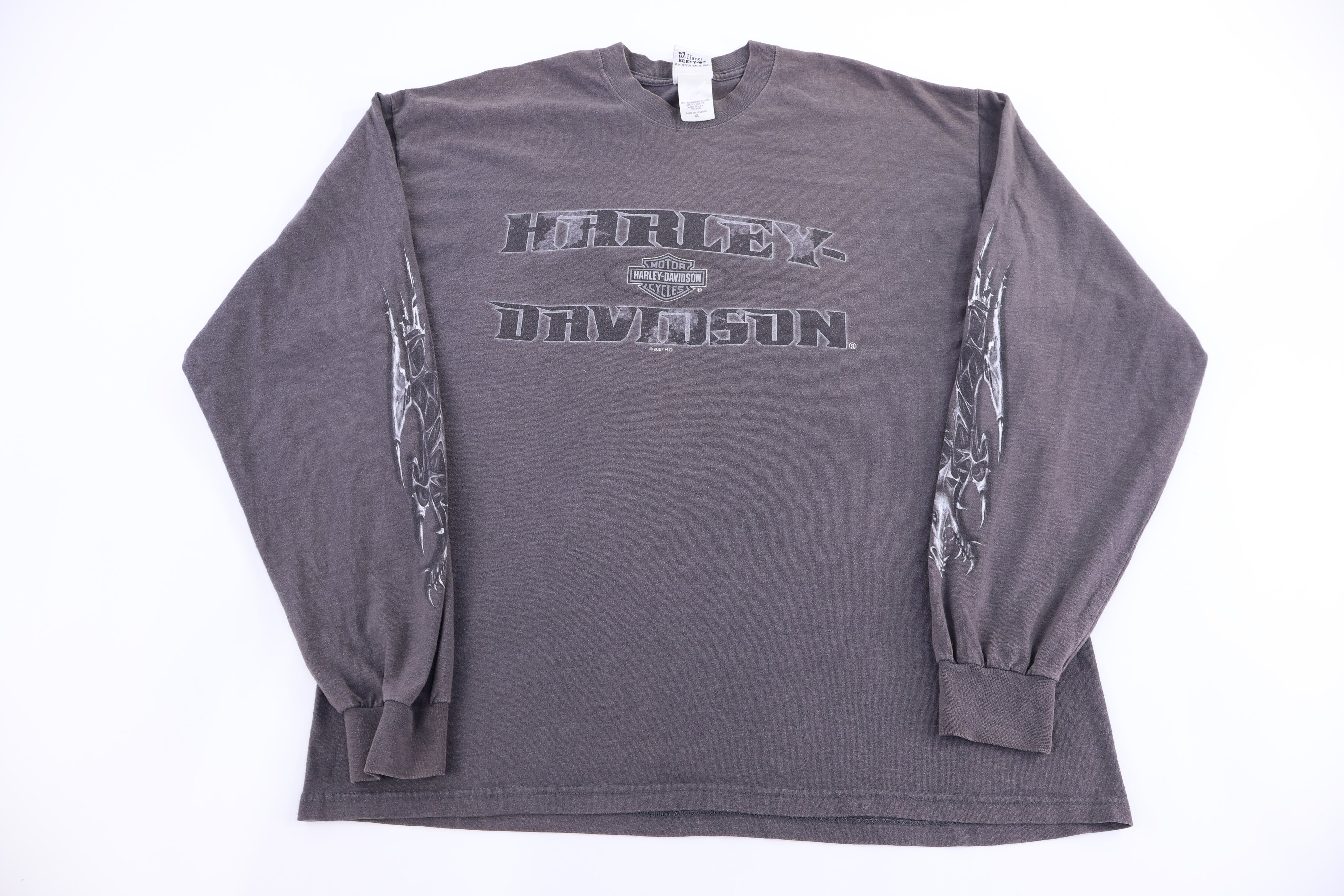 Harley Davidson Motorcycles Texas LS T-shirt - Shirts & Tops - Thrifted Threads