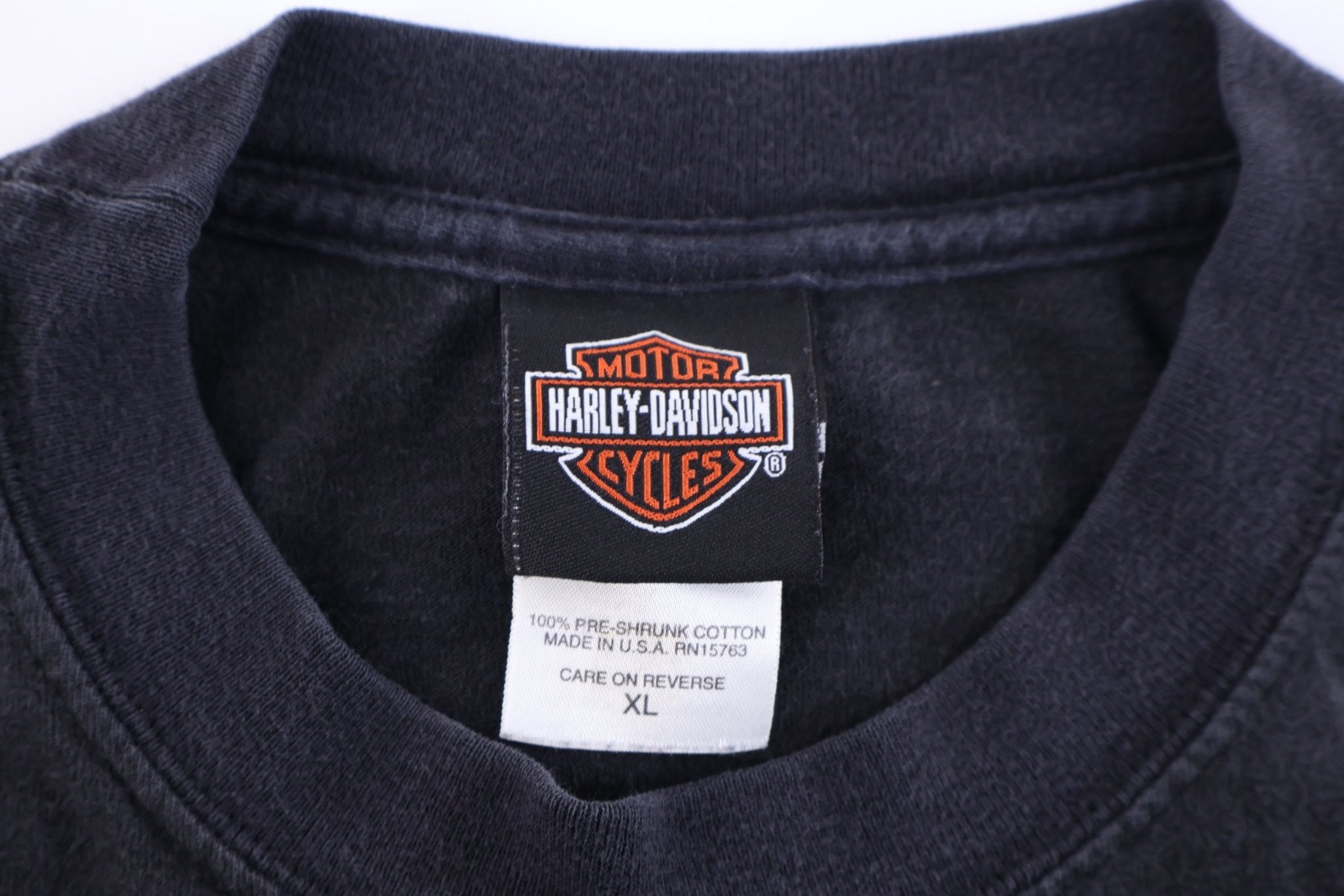 Harley Davidson Motorcycles Texas LS T-shirt - Shirts & Tops - Thrifted Threads