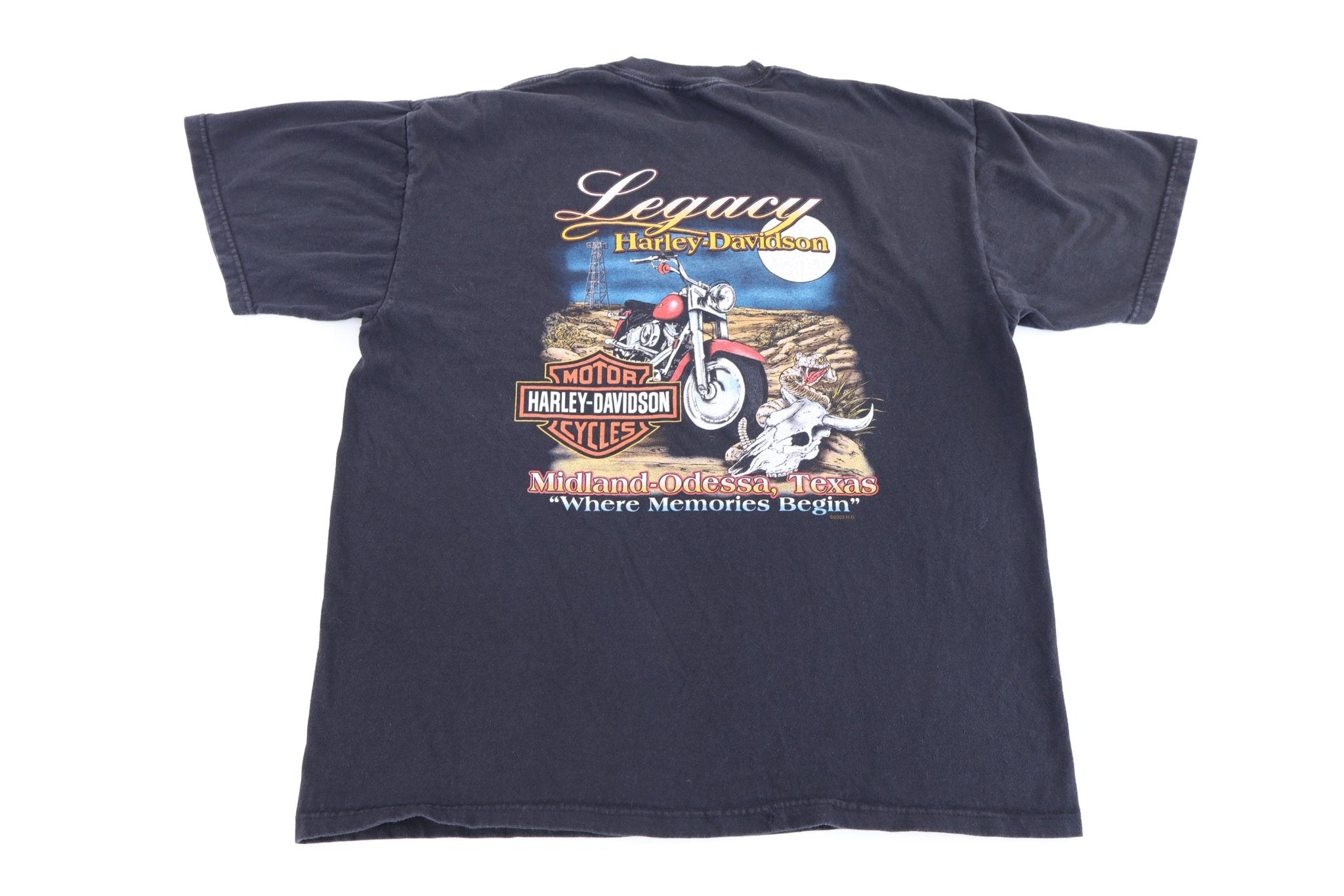 Harley Davidson Motorcycles Texas T-shirt - Shirts & Tops - Thrifted Threads