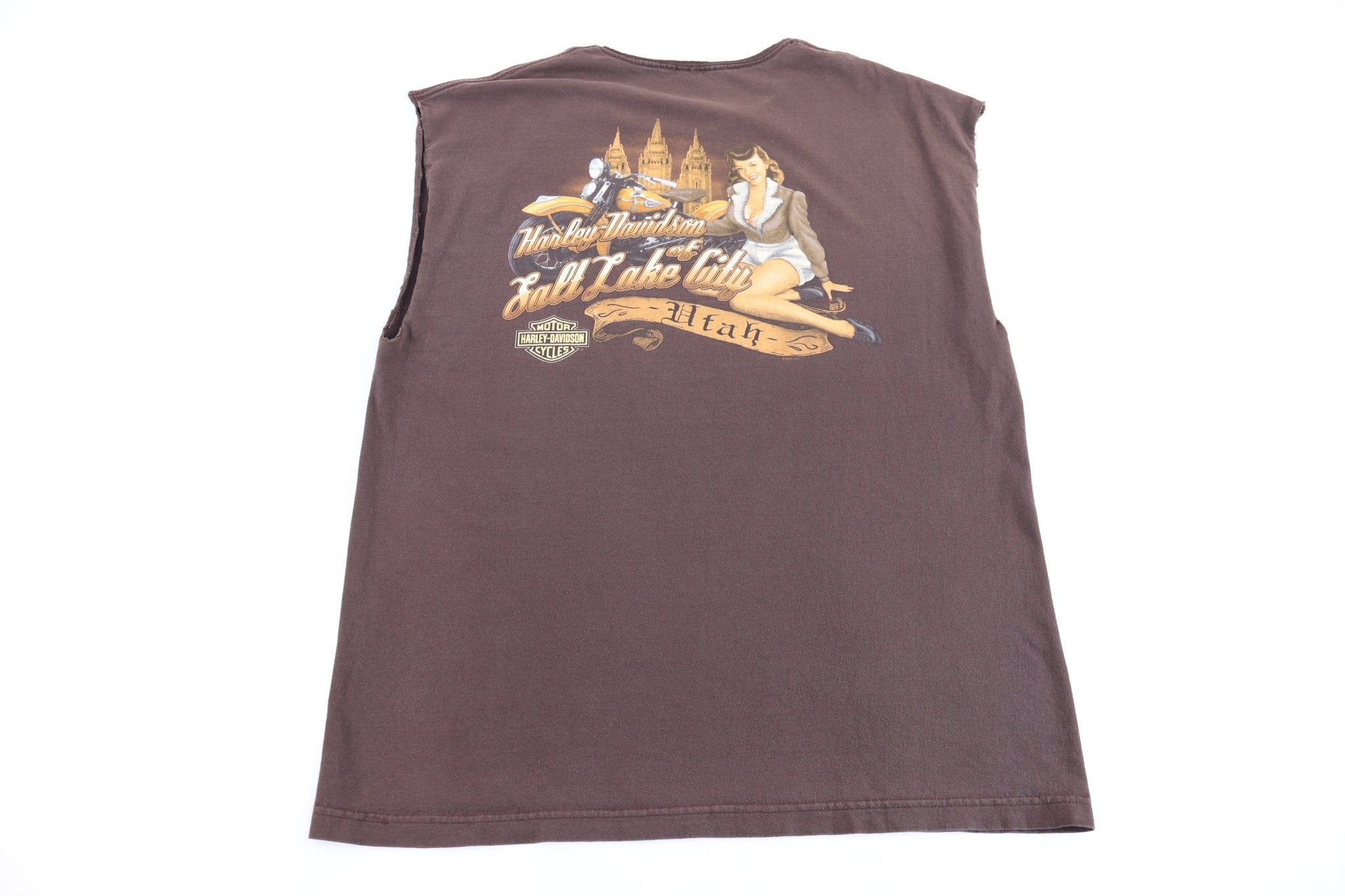 Harley Davidson Motorcycles Utah Tank Top - Shirts & Tops - Thrifted Threads