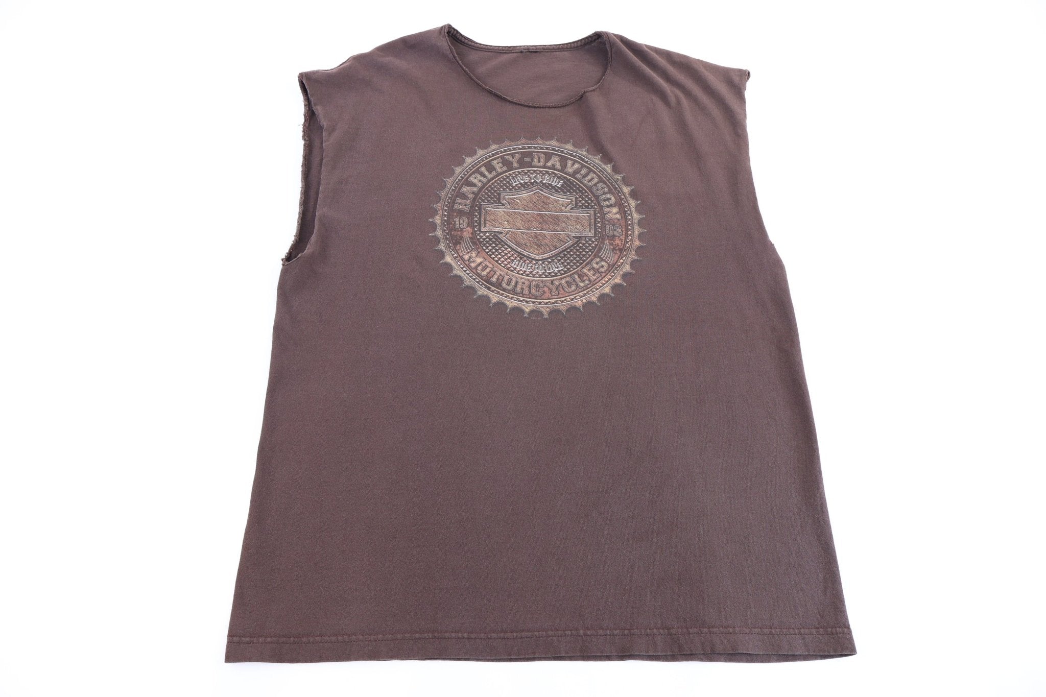 Harley Davidson Motorcycles Utah Tank Top - Shirts & Tops - Thrifted Threads