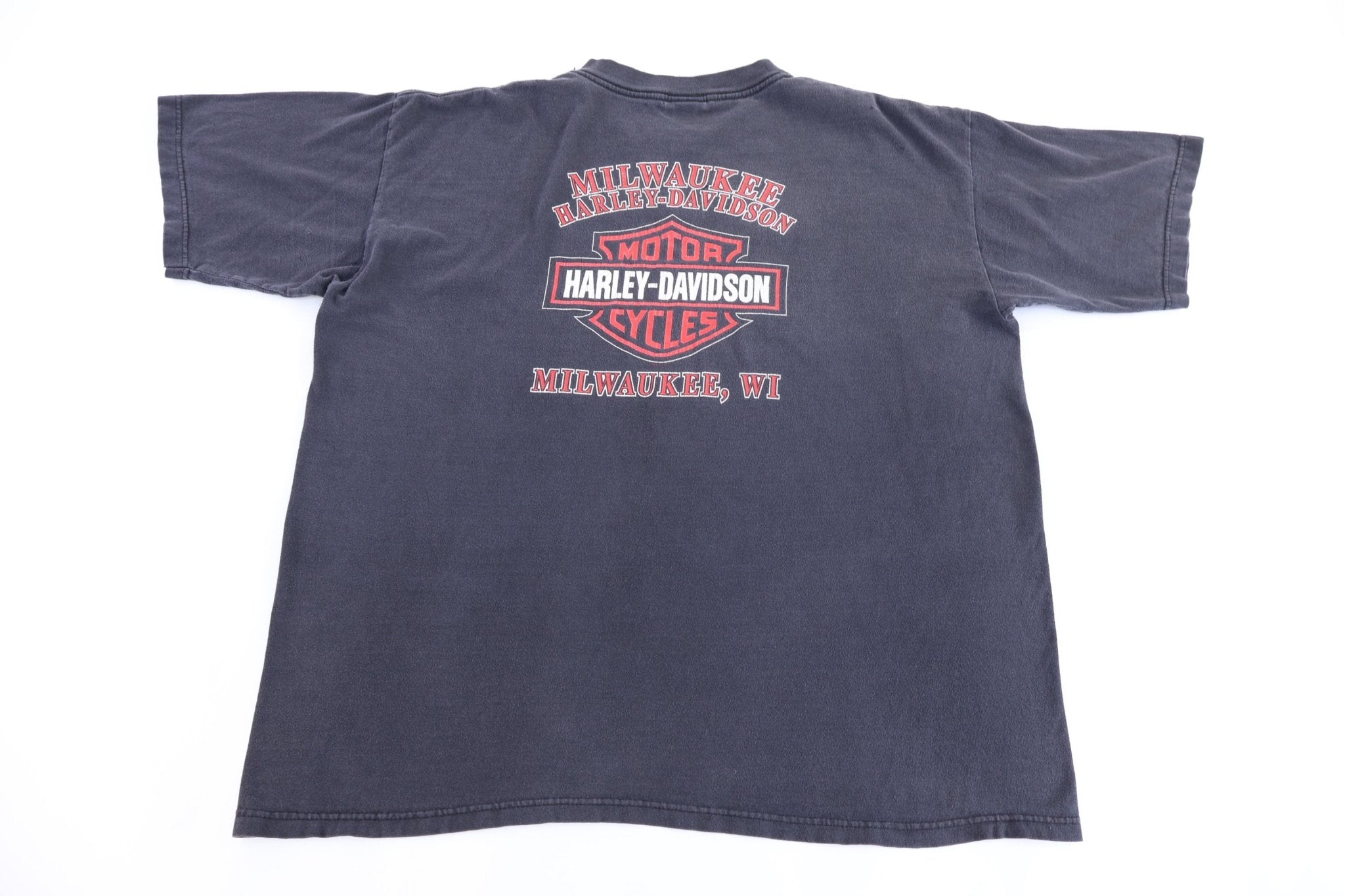 Harley Davidson Motorcycles Wisconsin T-shirt - Shirts & Tops - Thrifted Threads