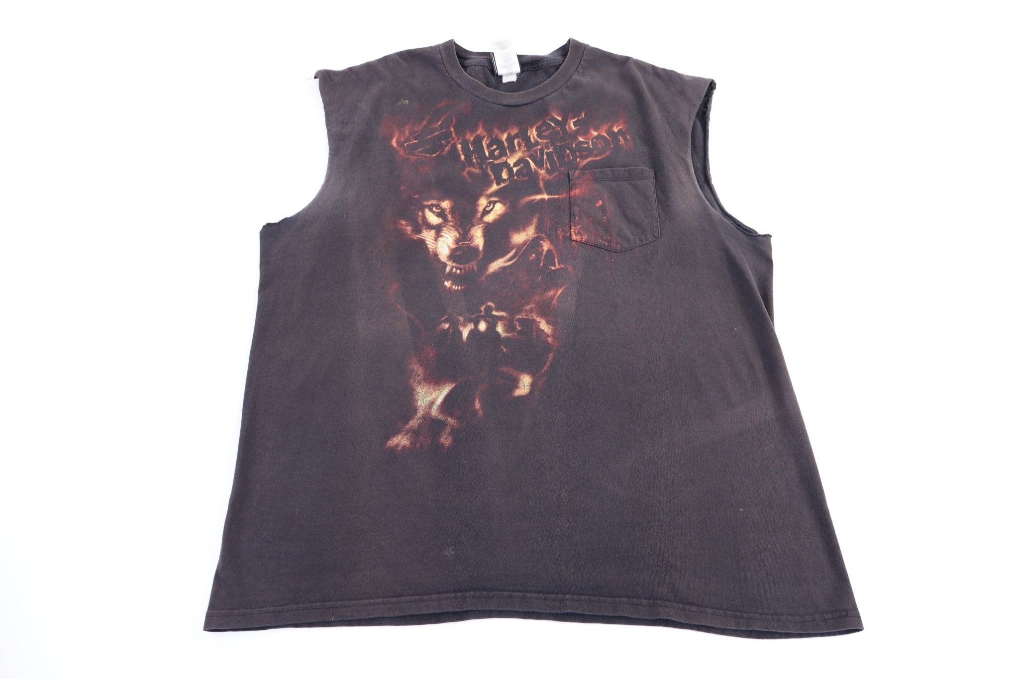 Harley Davidson Motorcycles Wisconsin Tank Top - Jerseys/Tanks - Thrifted Threads