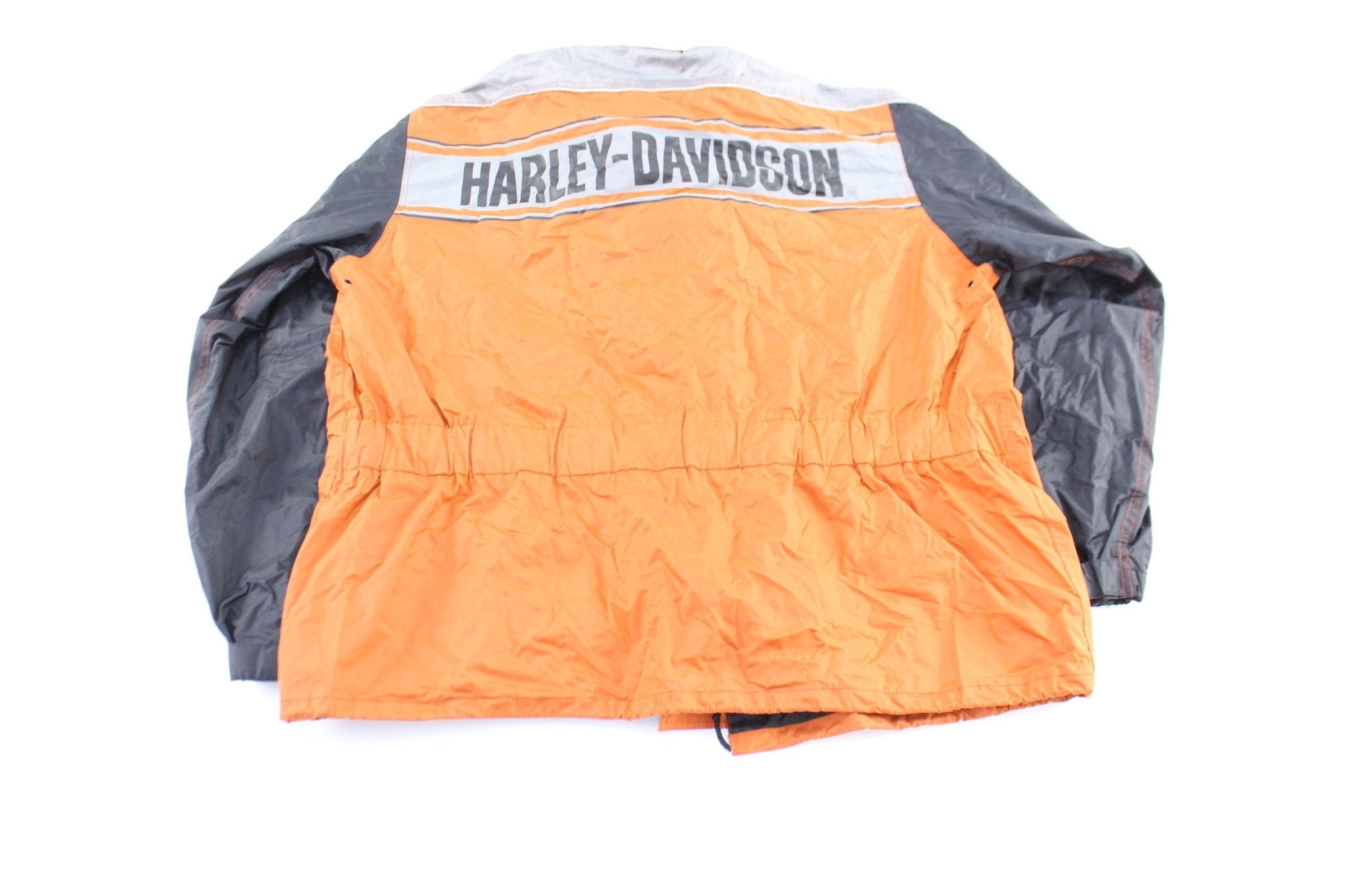 Harley Davidson Waterproof Zip Up Jacket - ThriftedThreads.com