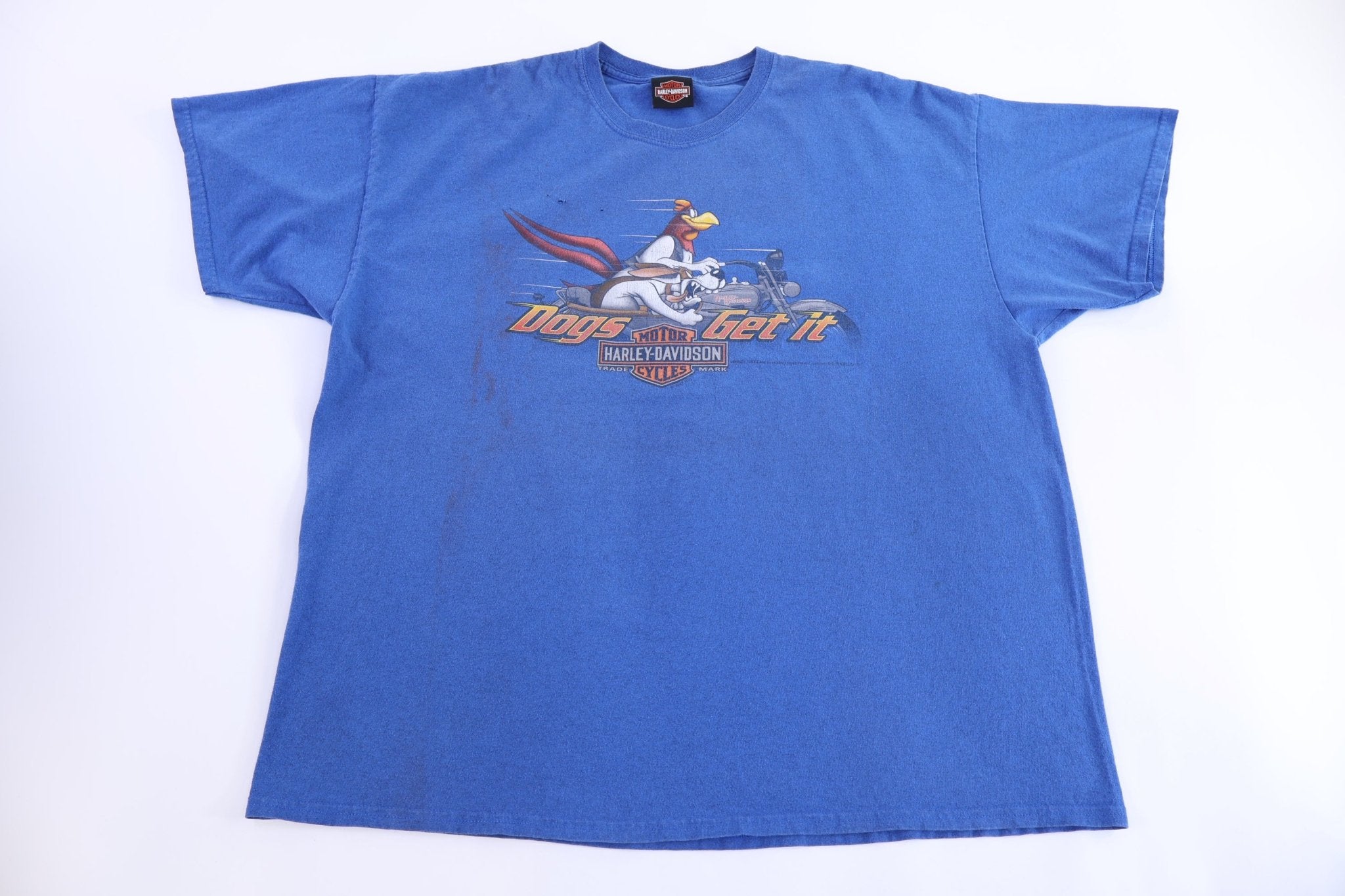 Harley Davison Motorcycles Looney Tunes T-shirt - Shirts & Tops - Thrifted Threads