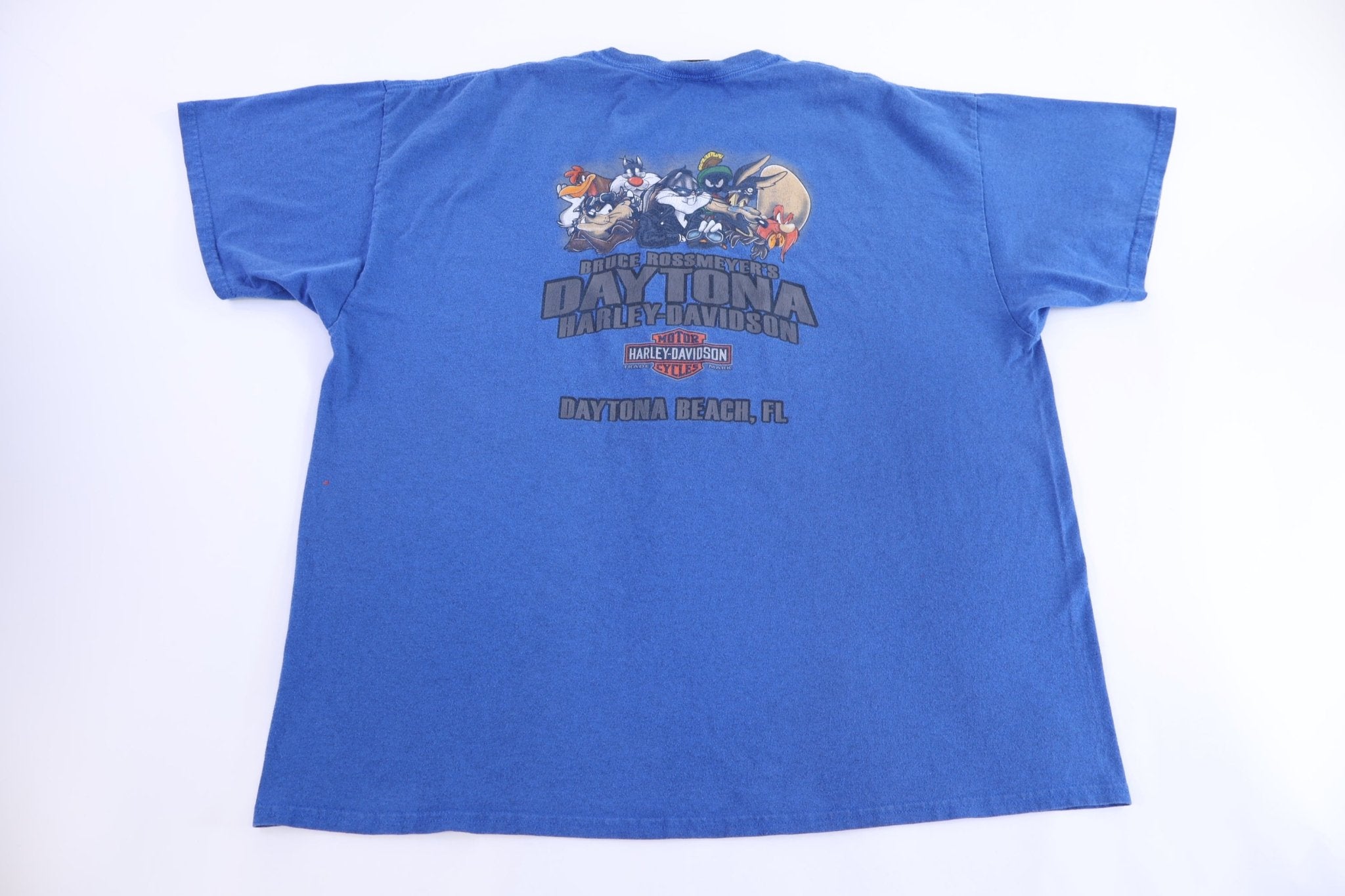 Harley Davison Motorcycles Looney Tunes T-shirt - Shirts & Tops - Thrifted Threads