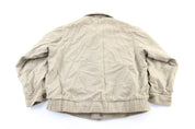 Hart Schaffner & Marx Beige Zip Up Jacket - Jackets - Thrifted Threads