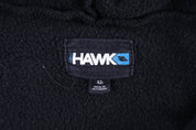 Hawk Skeleton Graphic Full Zip Hoodie - Jacket - Thrifted Threads