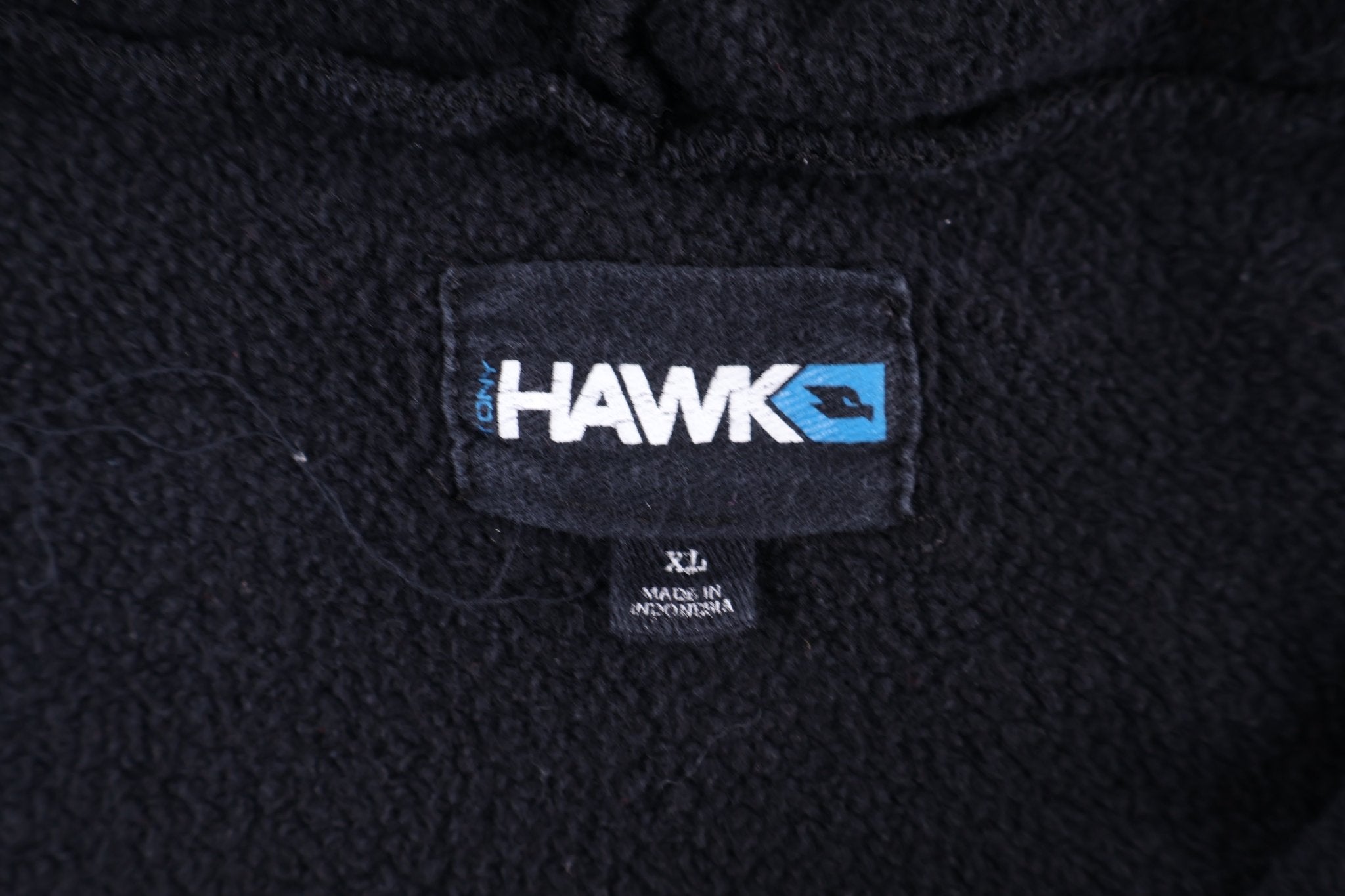 Hawk Skeleton Graphic Full Zip Hoodie - Jacket - Thrifted Threads
