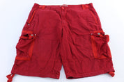 Henry & William Red Striped Cargo Shorts - Pants/Shorts - Thrifted Threads