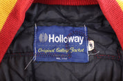 Holloway Red And Yellow Varsity Jacket - Jacket - Thrifted Threads