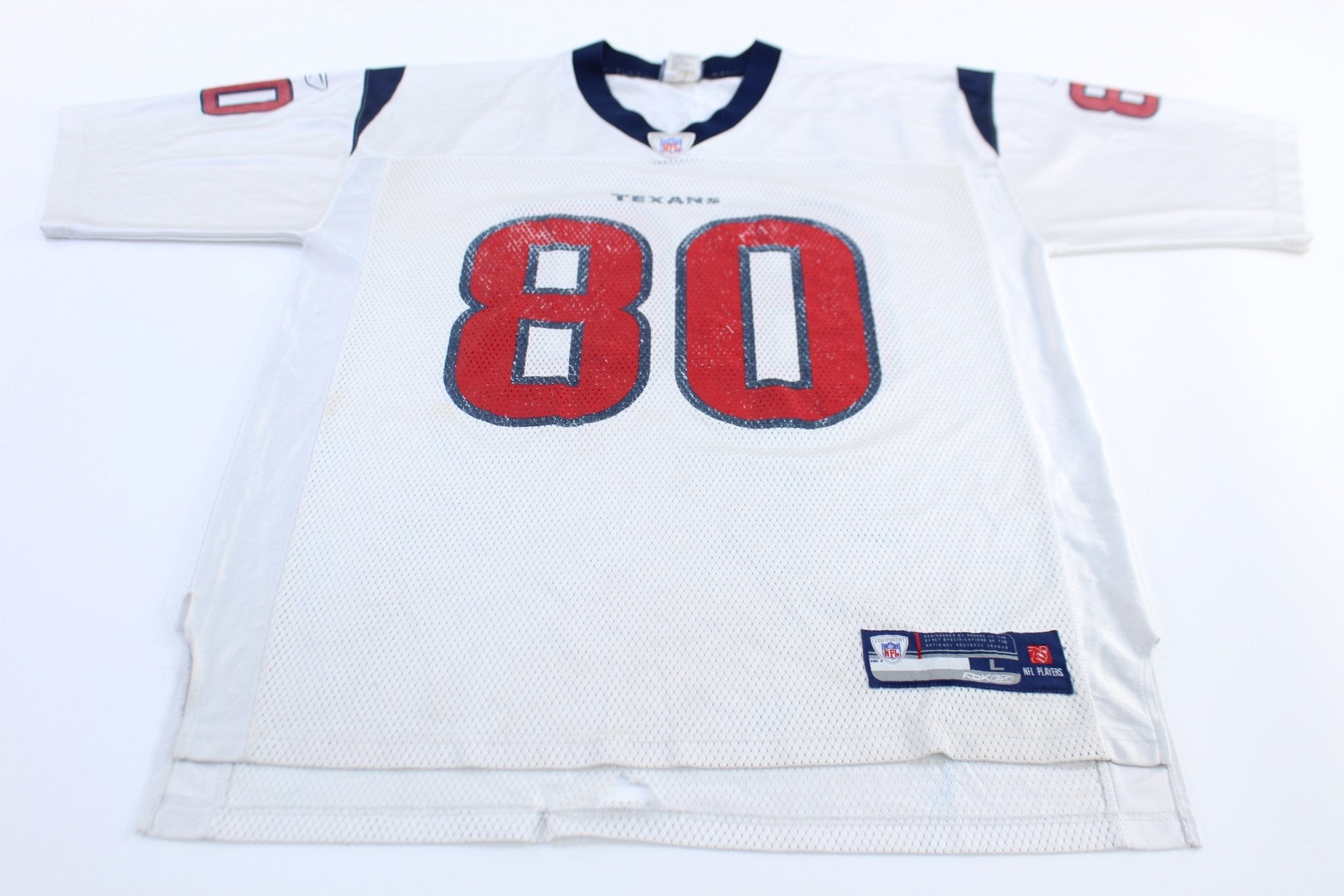 Houston Texans Andre Johnson 80 Reebok Football Jersey - ThriftedThreads.com